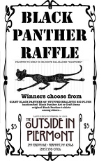 2009 09 Opening Knowlton Mixed Messages benefit PANTHER RAFFEL POSTER