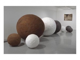 Sculpture Spheres Balls Grace Knowlton  Spheres c 4X6 GK86-cu s9999x323