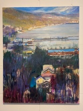 Piermont from Tallman Oil on Canvas 30x24 $700