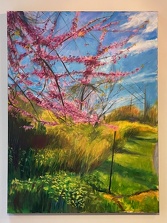 Redbud2 Oil on Canvas 48x36 $1800